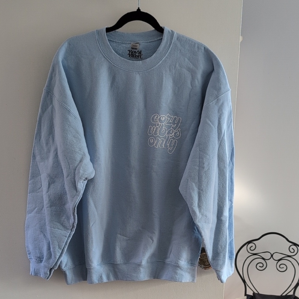 Light Blue Crewneck Sweater